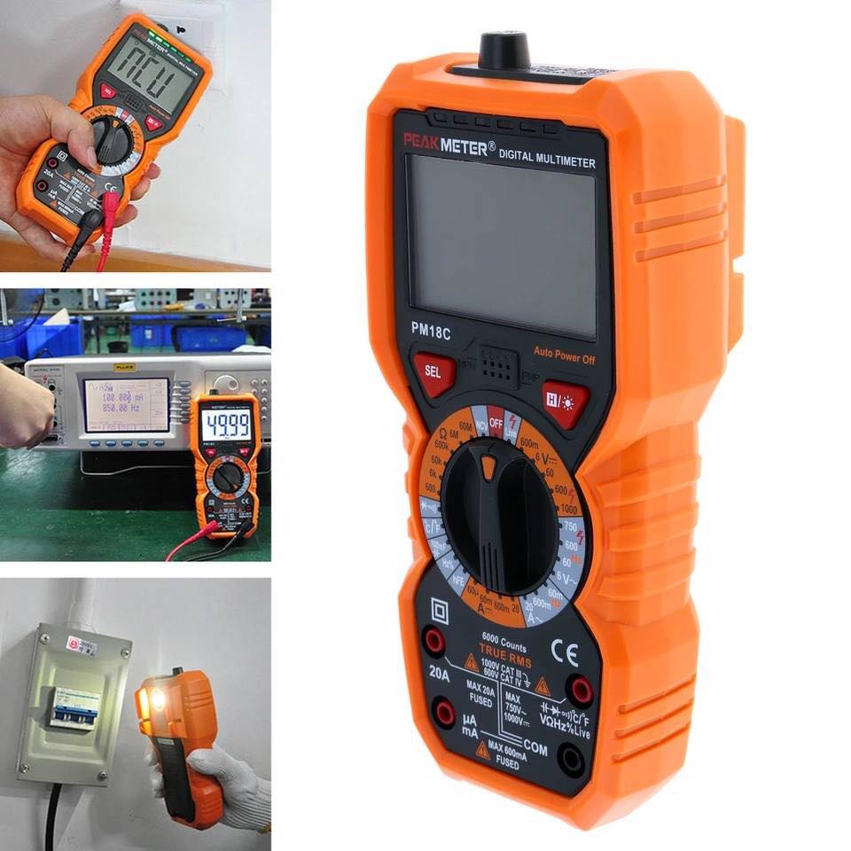Peakmeter PM18C Digital Multimeter