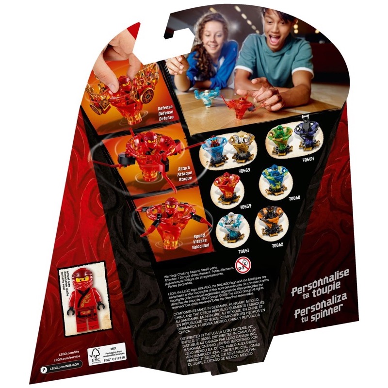 LEGO Ninjago 70659 Spinjitzu Kai