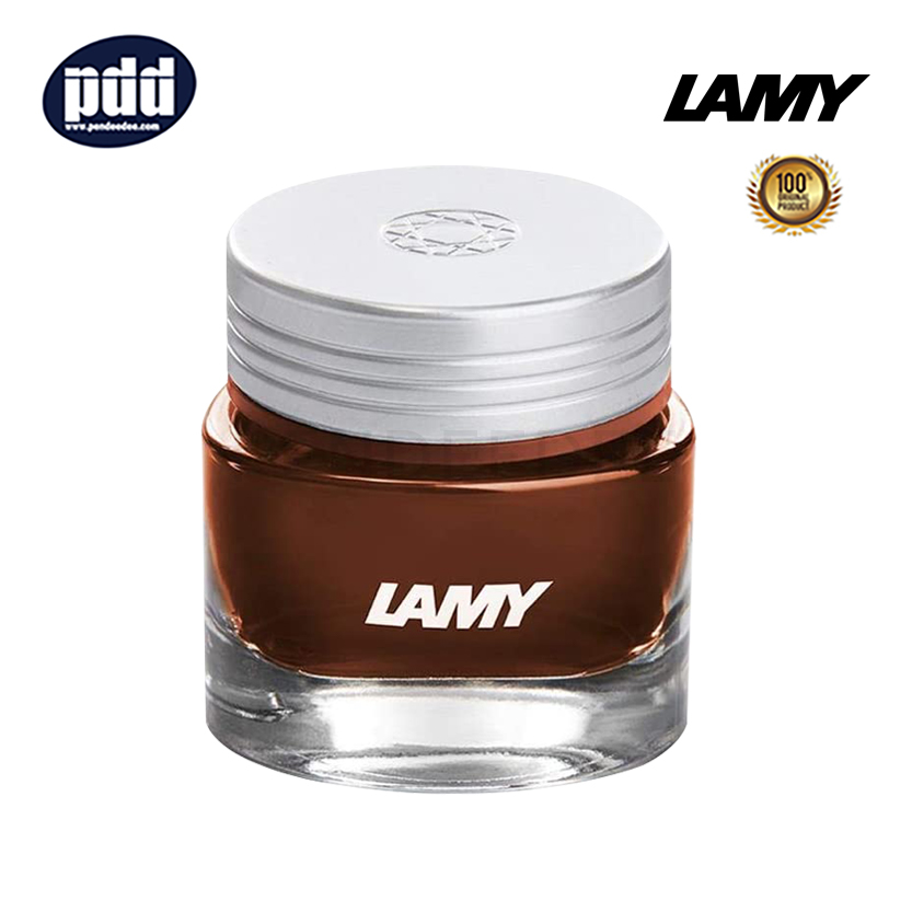 LAMY น้ำหมึกขวด ลามี่ ที53 คริสตัล หมึกน้ำตาล LAMY T53 CRYSTAL Topaz Ink in Bottle Refill