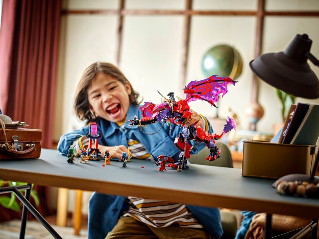 เลโก้ LEGO Ninjago 71832 Thunderfang Dragon of Chaos