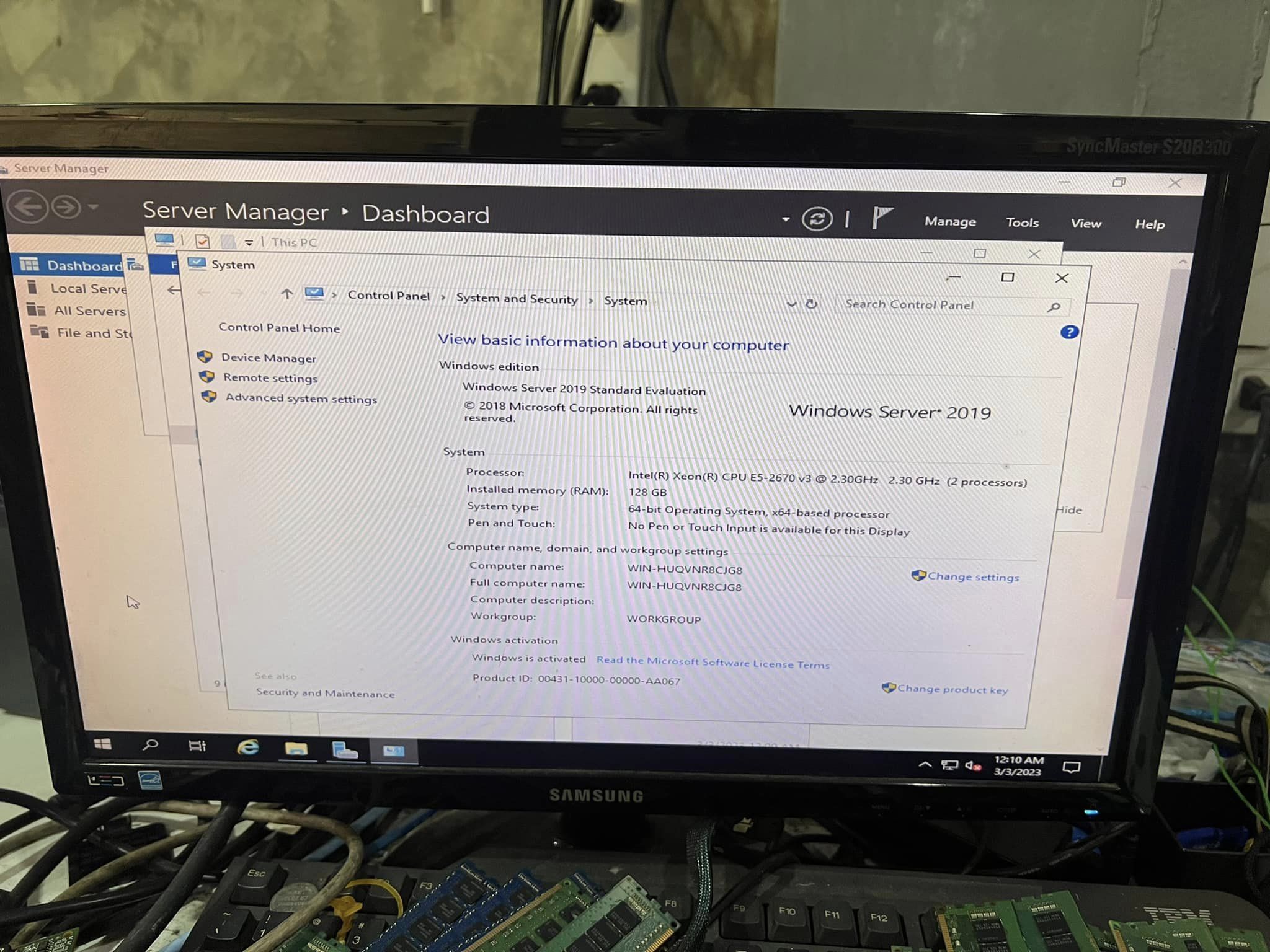 dell r730 2cpu 128gb 24cores เซิฟเวอร์แรงมือสองพร้อมใช้งาน