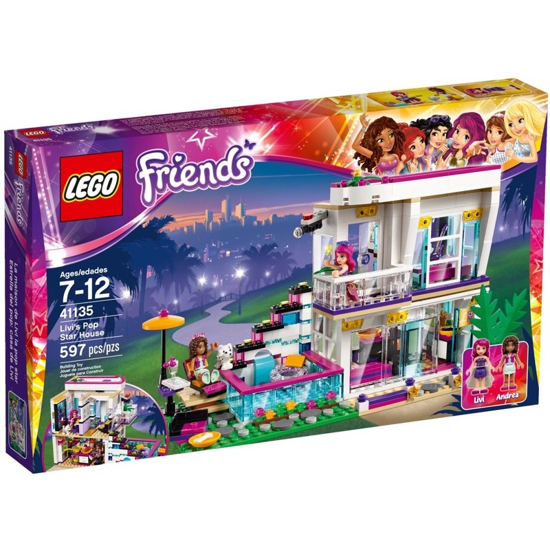 LEGO Friends 41135 Livi's Pop Star House