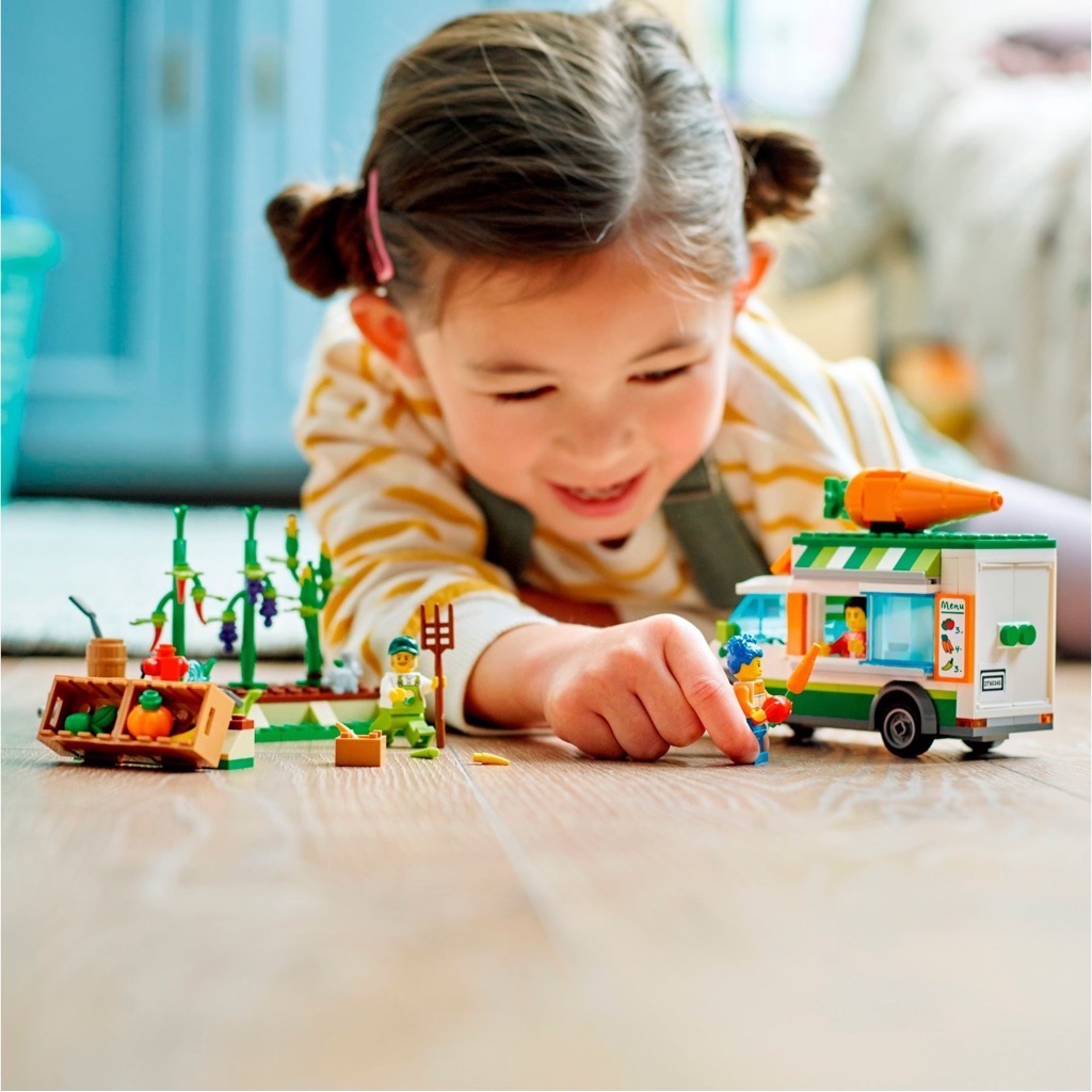 เลโก้ LEGO City 60345 Farmers Market Van