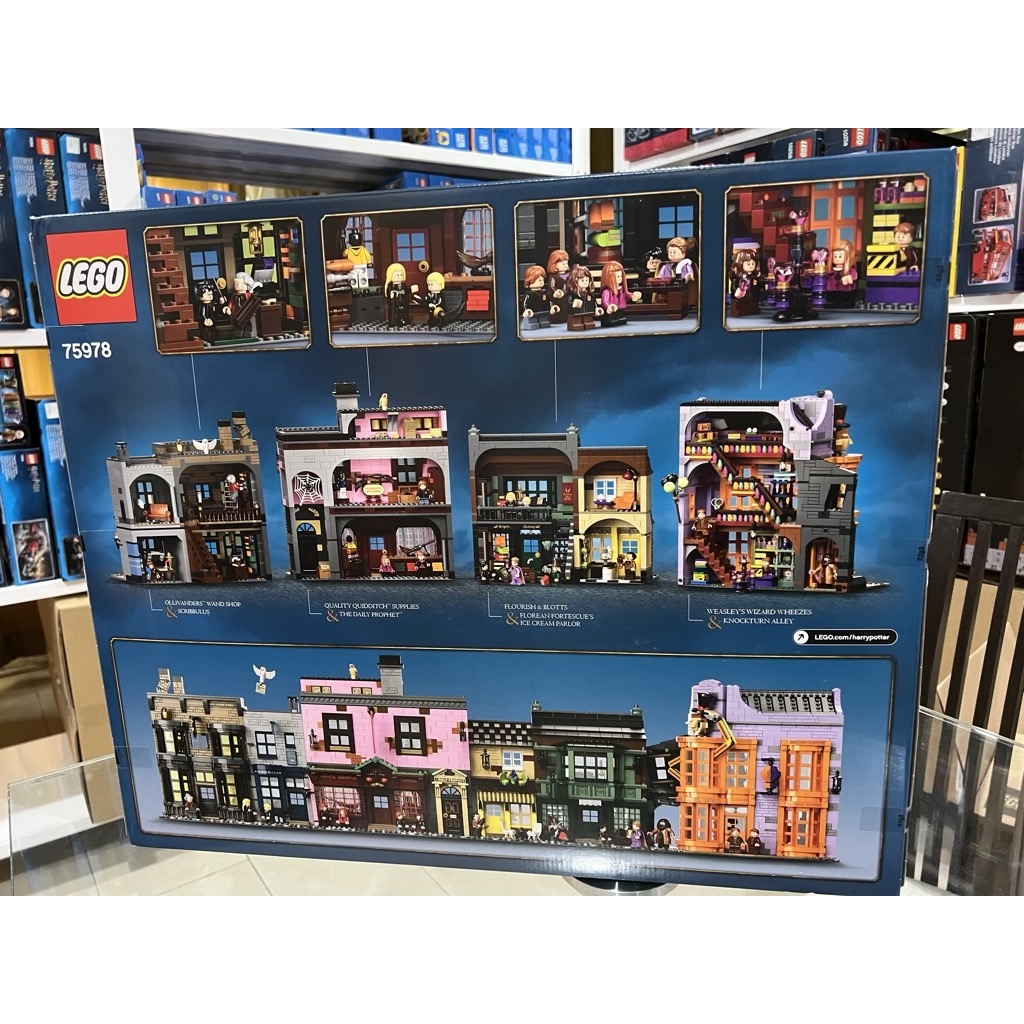 เลโก้ LEGO Harry Potter 75978 Diagon Alley (กล่องไม่สวย-Damaged Box)