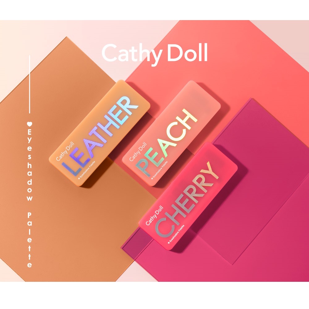 CATHY DOLL อายแชโดว์พาเลท 1G X 10สี เคที่ดอลล์