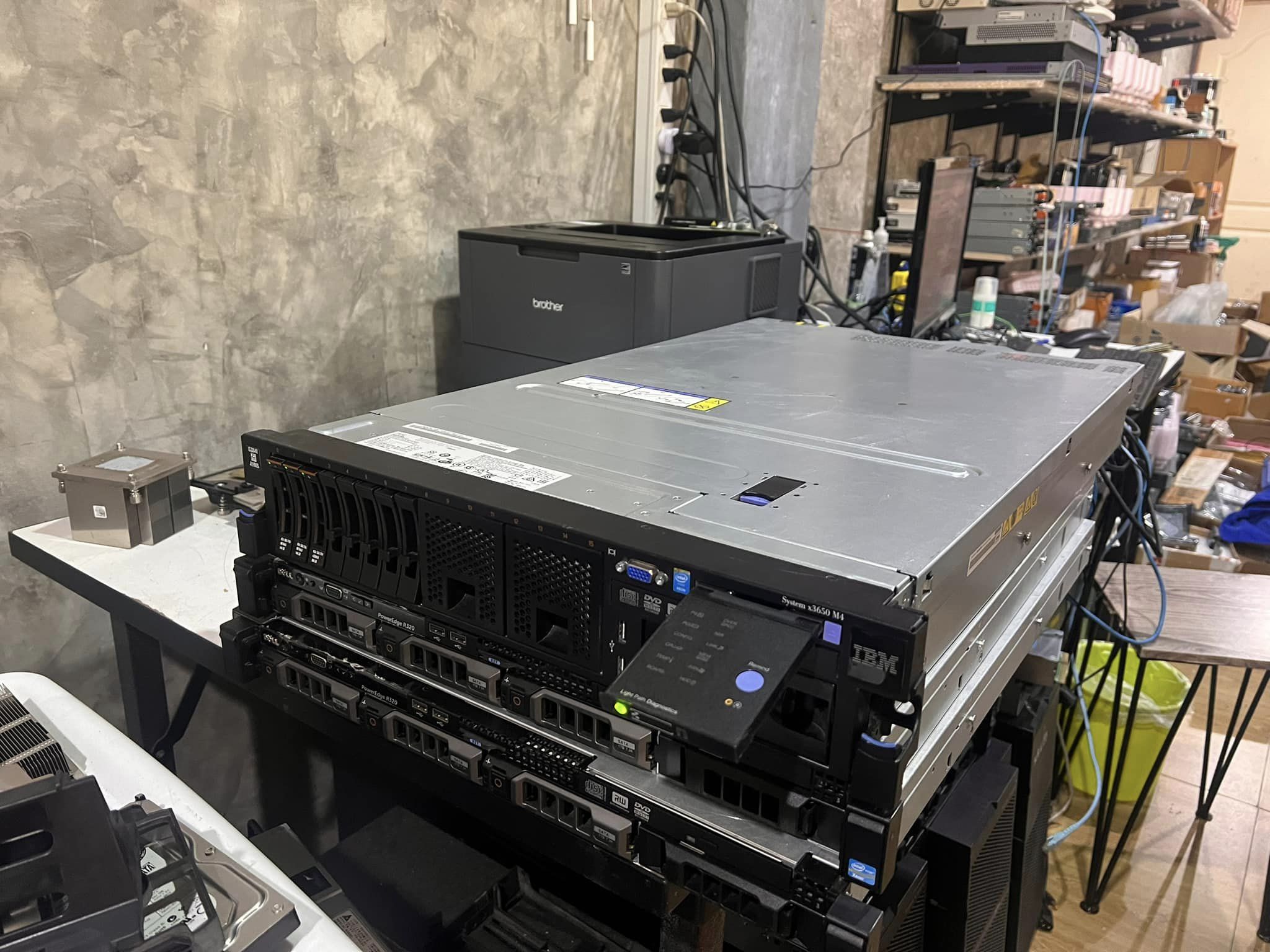 ibm x3650 m4 32gb 2cpu 20cores เซิฟเวอร์มือสองพร้อมใช้งาน