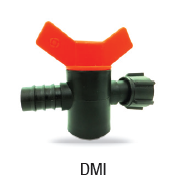 DMI 25 วาล์วต่อท่อพีอี ขนาด 25 มม.