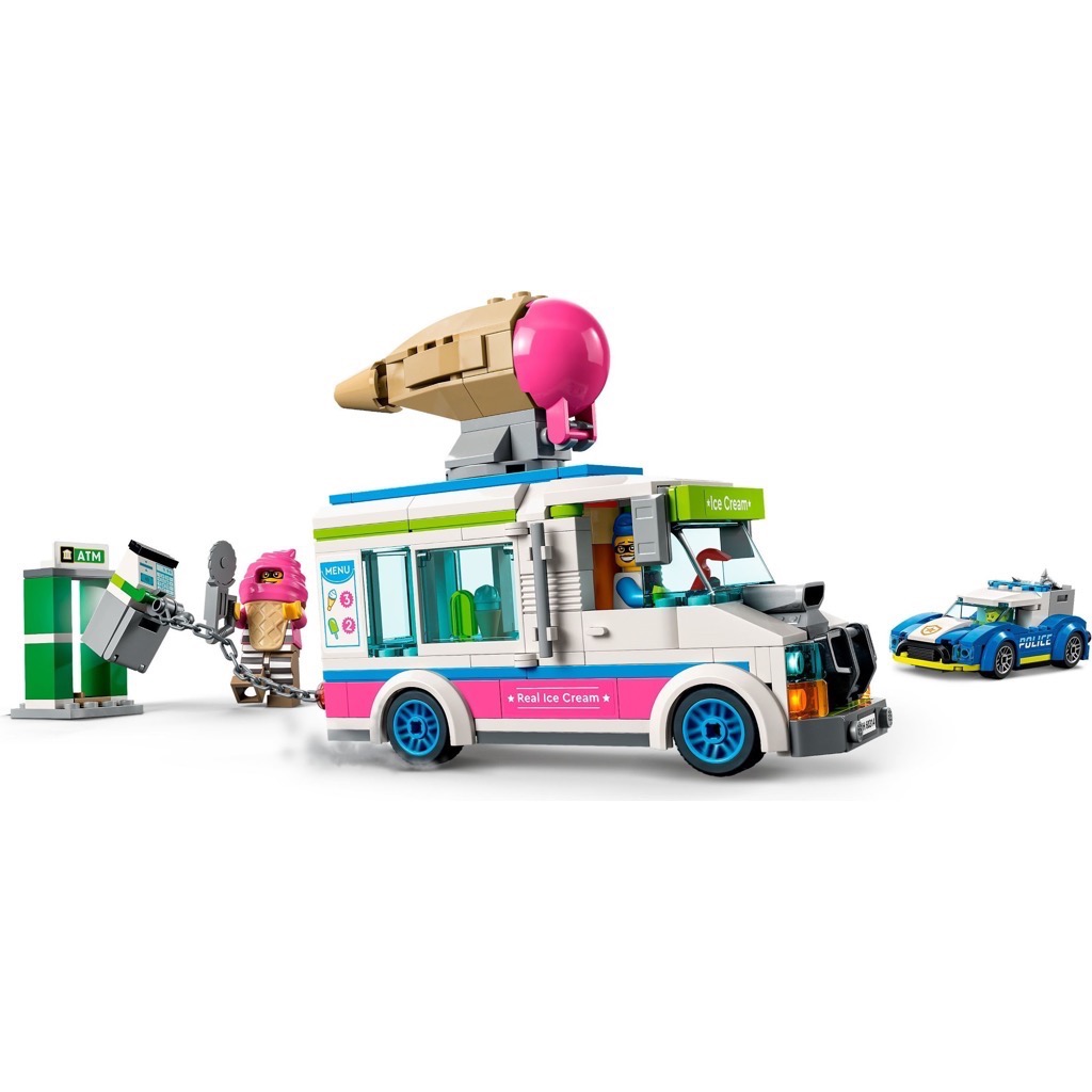 เลโก้ LEGO City 60314 Ice Cream Truck Police Chase