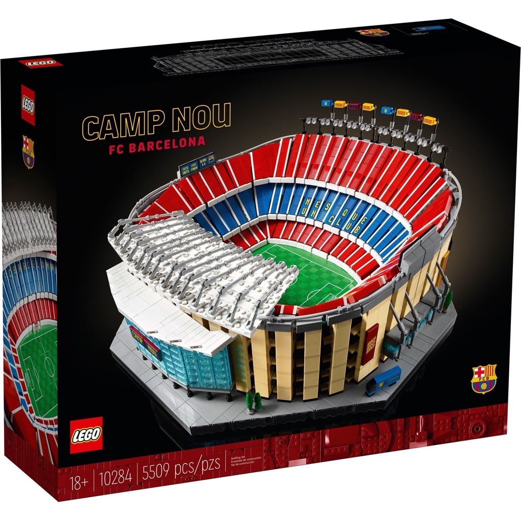 เลโก้ LEGO Exclusives 10284 Camp Nou - FC Barcelona (มีกล่องกระดาษตรงรุ่น)