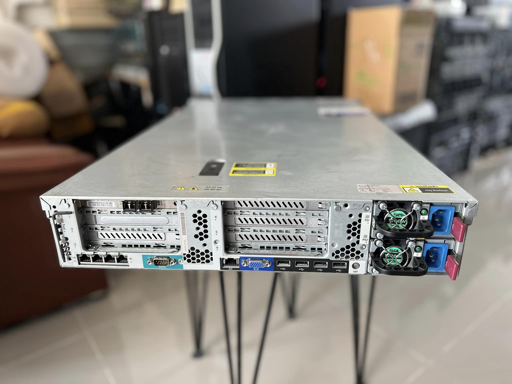 Server hp dl560 g8 4cpu ram 64gb 32Cores เซิร์ฟเวอร์มือสองพร้อมใช้งาน