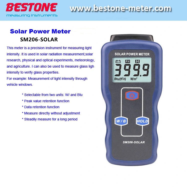 SM206 Digital Solar Power Meter