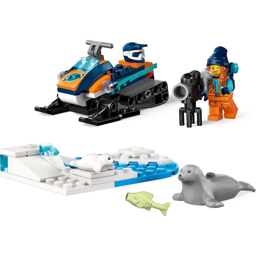 เลโก้ LEGO City 60376 Arctic Explorer Snowmobile