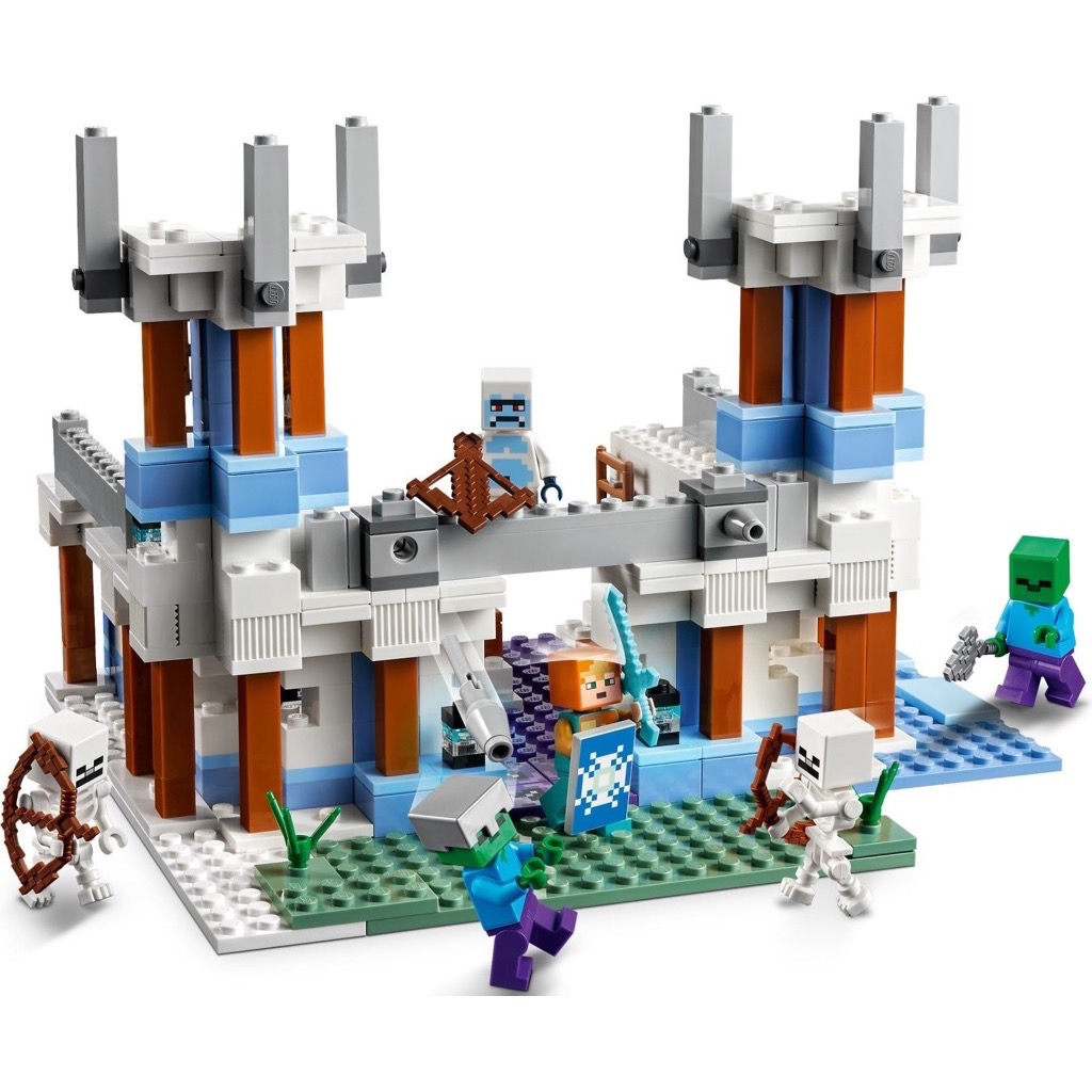 เลโก้ LEGO Minecraft 21186 The Ice Castle