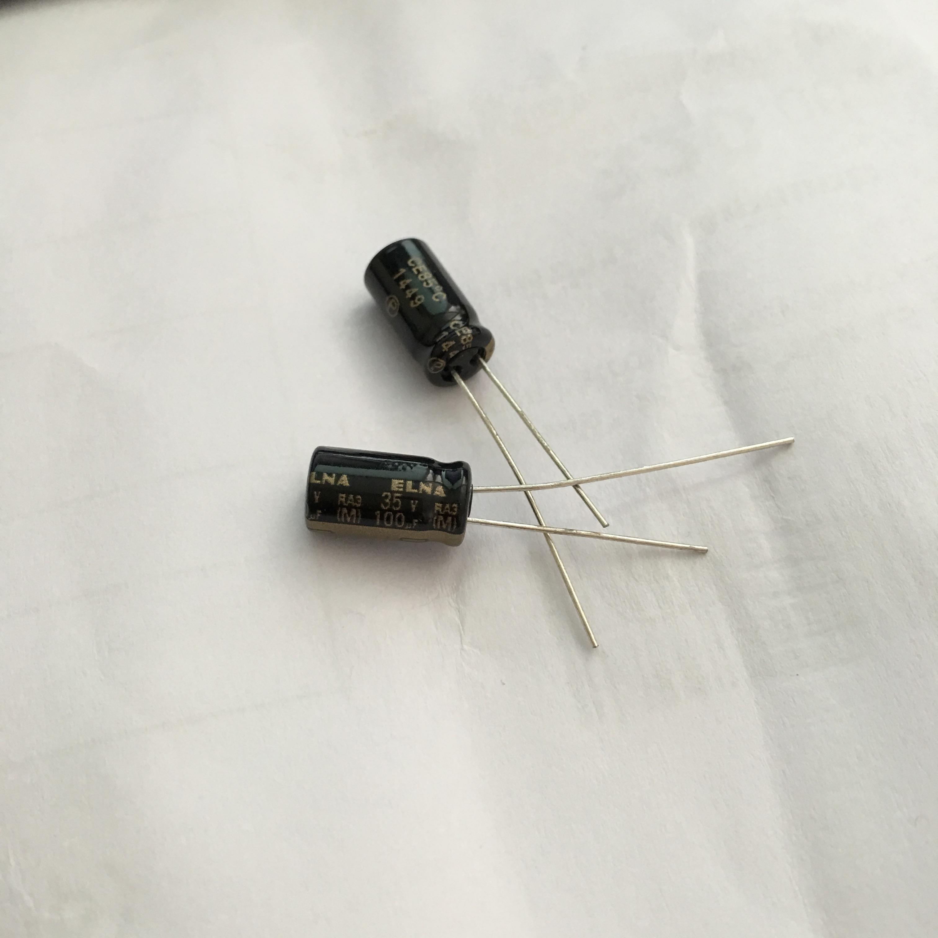 CAPACITOR 100UF 35V ELNA 10*13