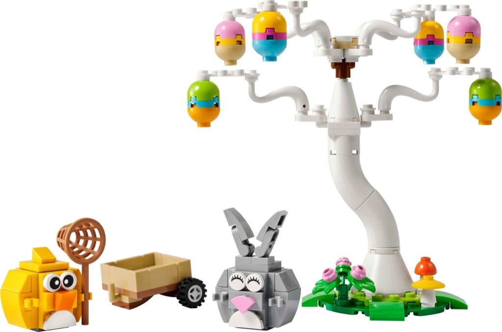 เลโก้ LEGO Exclusives 40808 Easter Bunny and Chick Egg Hunt