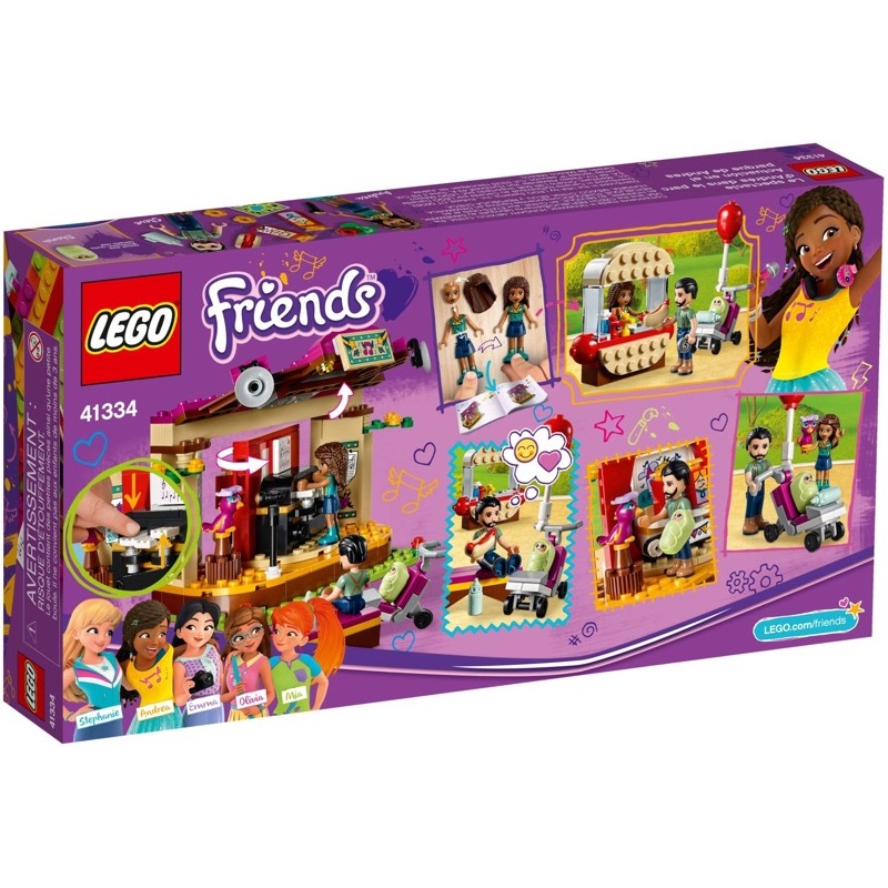 LEGO Friends 41334 เลโก้ Andrea's Park Performance