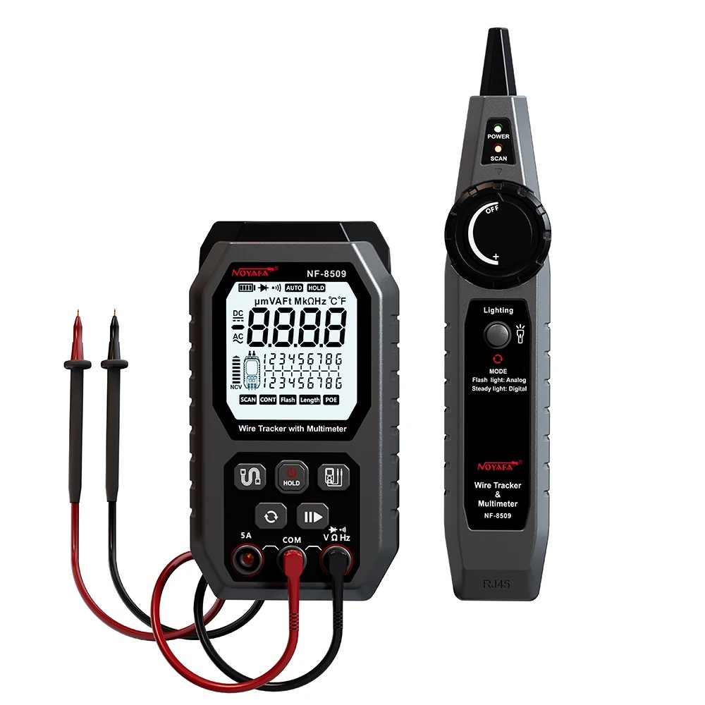 Noyafa NF-8509 2 in 1 Wire Tracker and Multimeter