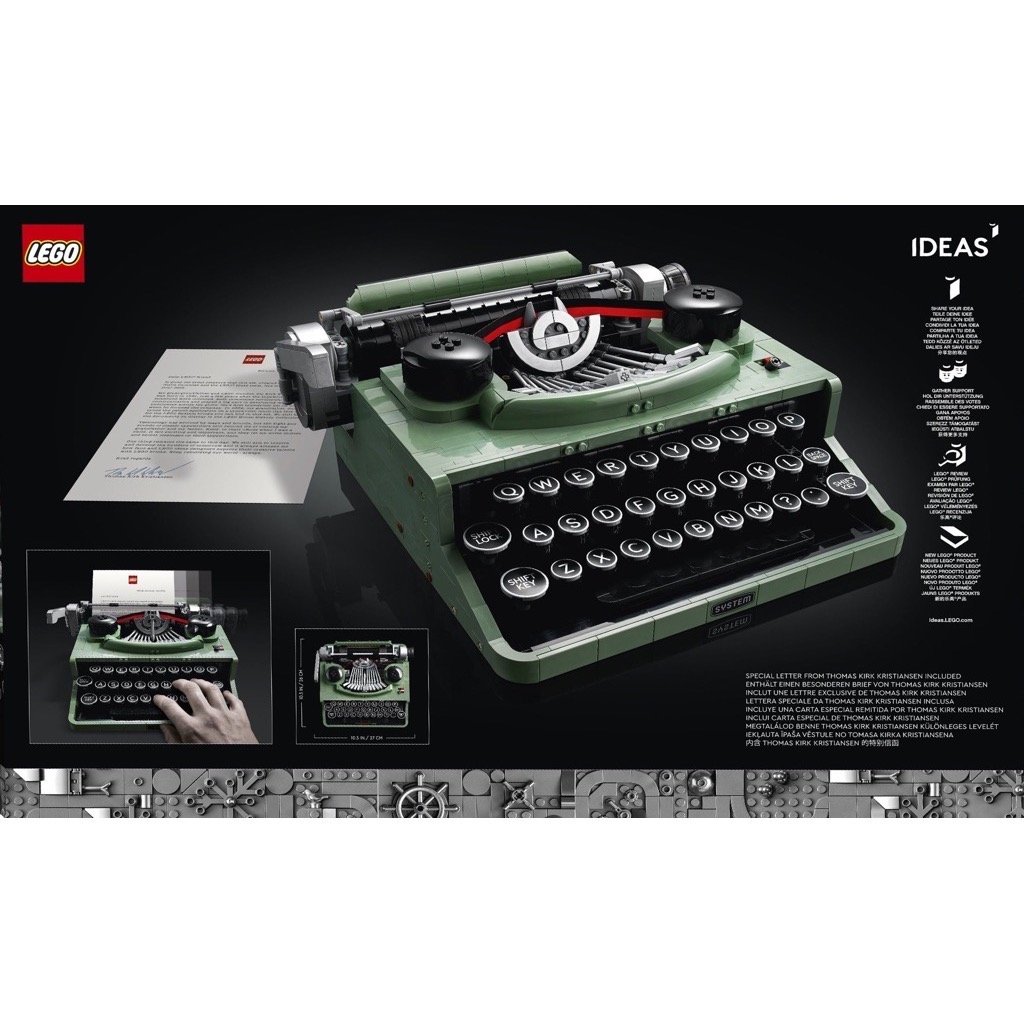 เลโก้ LEGO Exclusives 21327 Typewriter
