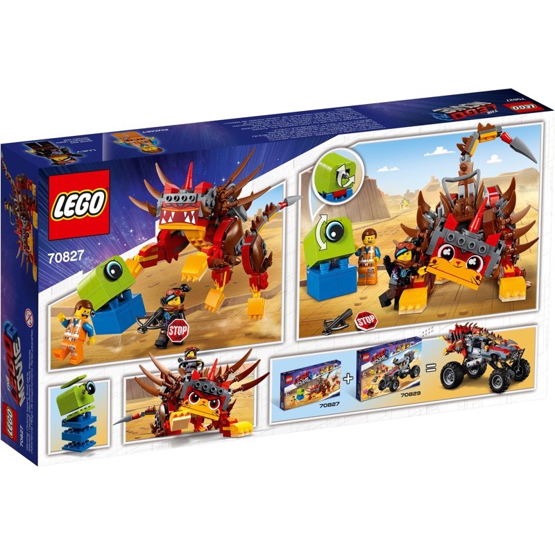 LEGO The Lego Movie 70827 Ultrakatty & Warrior Lucy!