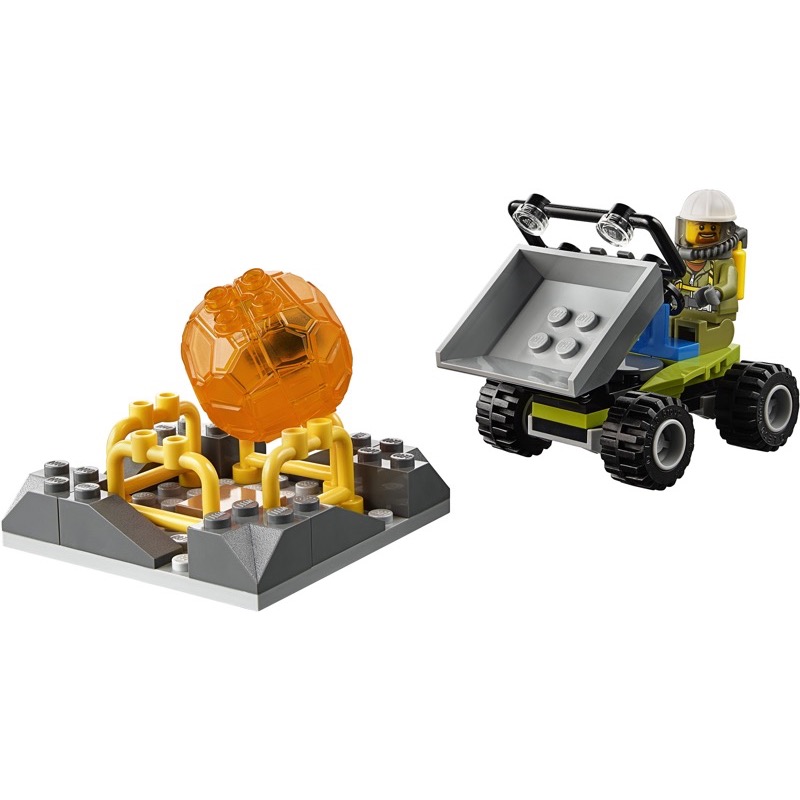 LEGO City 60124 Volcano Exploration Base