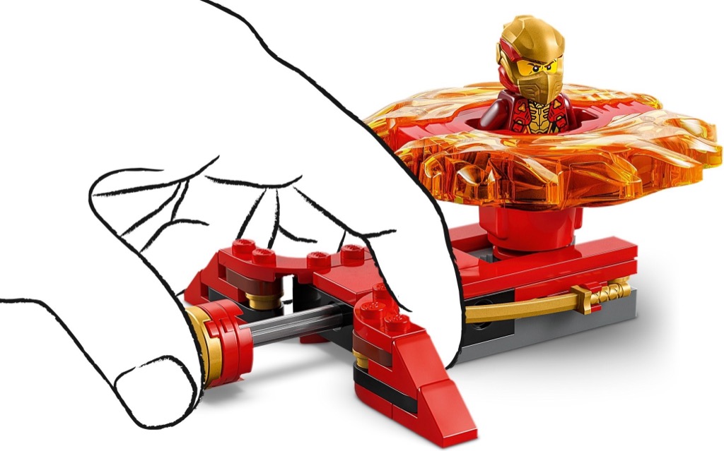 เลโก้ LEGO Ninjago 71823 Kai's Dragon Spinjitzu Spinner