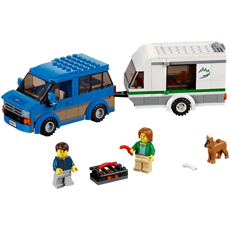 LEGO City 60117 Van & Caravan