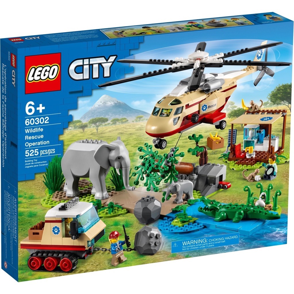 เลโก้ LEGO City 60302 Wildlife Rescue Operation
