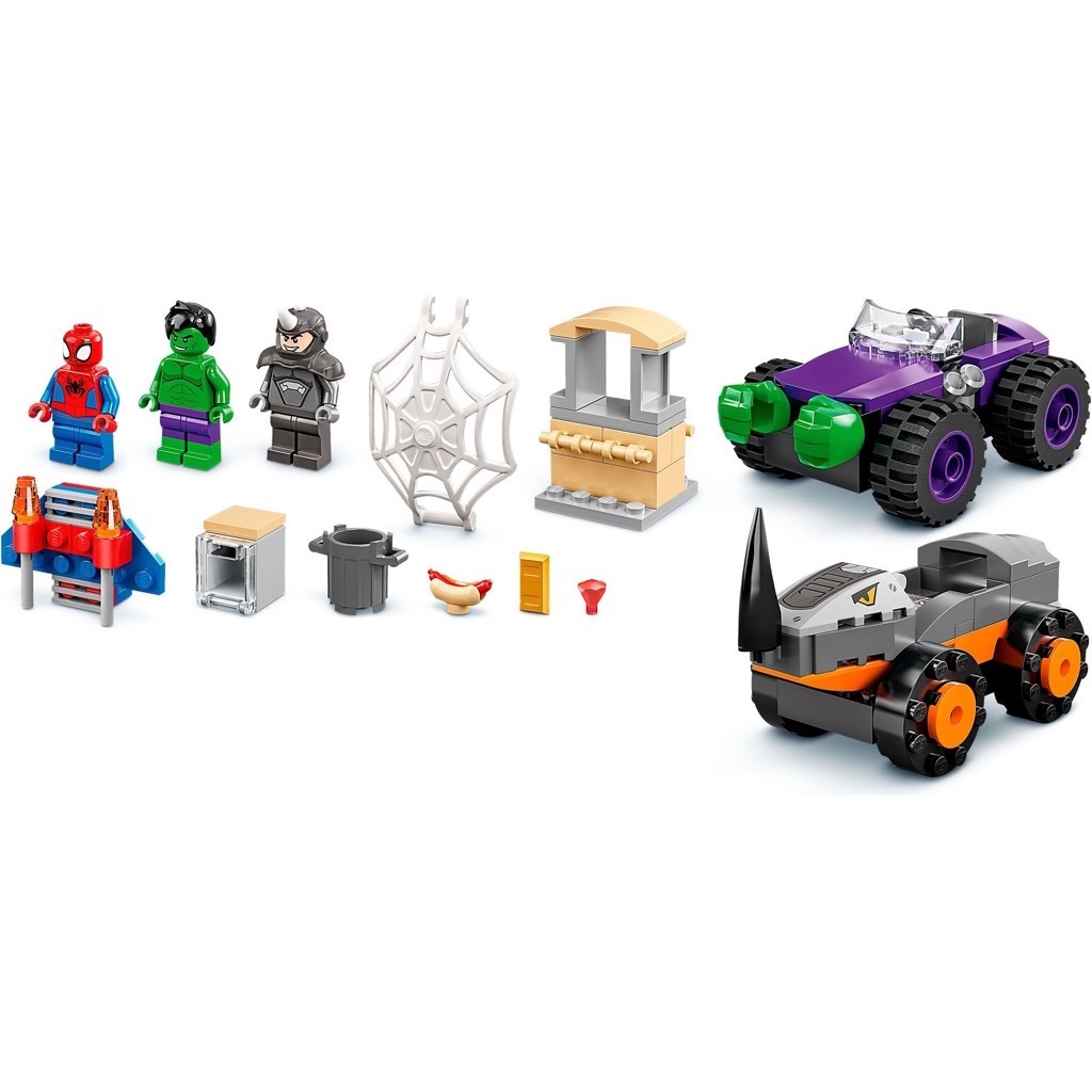 เลโก้ LEGO Super Heroes 10782 Hulk vs. Rhino Truck Showdown