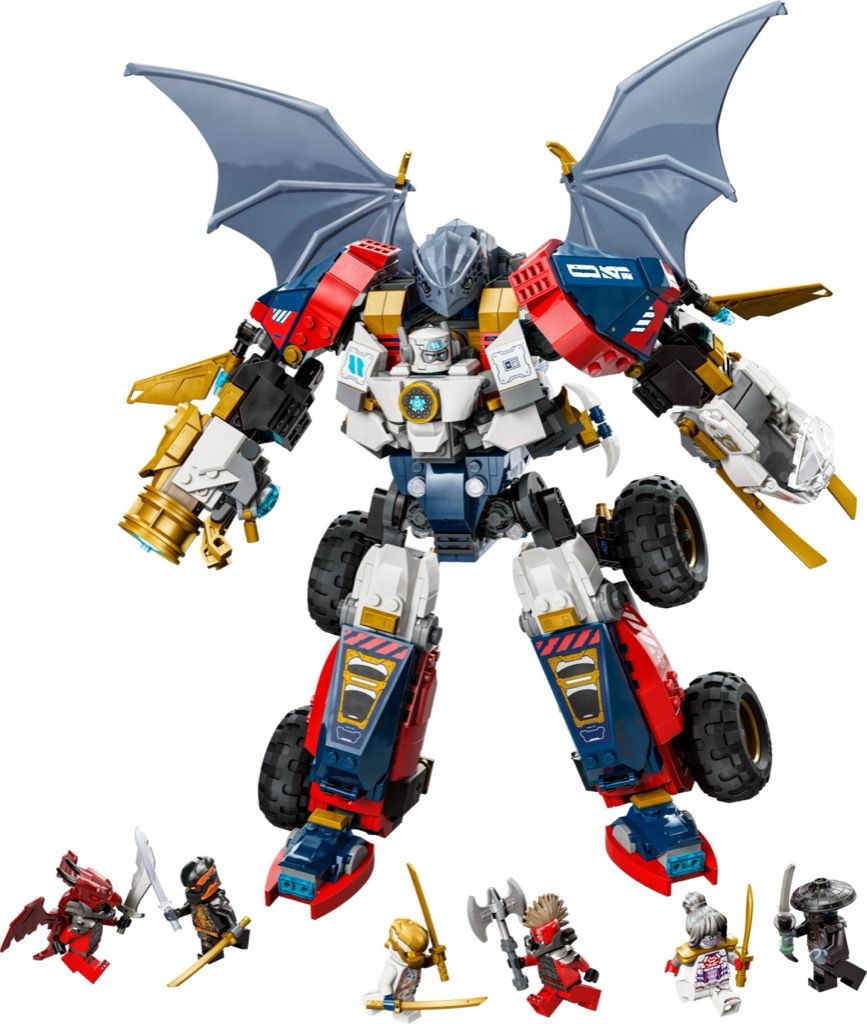 เลโก้ LEGO Ninjago 71834 Zane's Ultra Combiner Mech