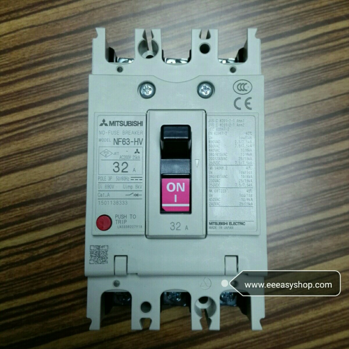 Breaker NF 63 HV 3P 32A