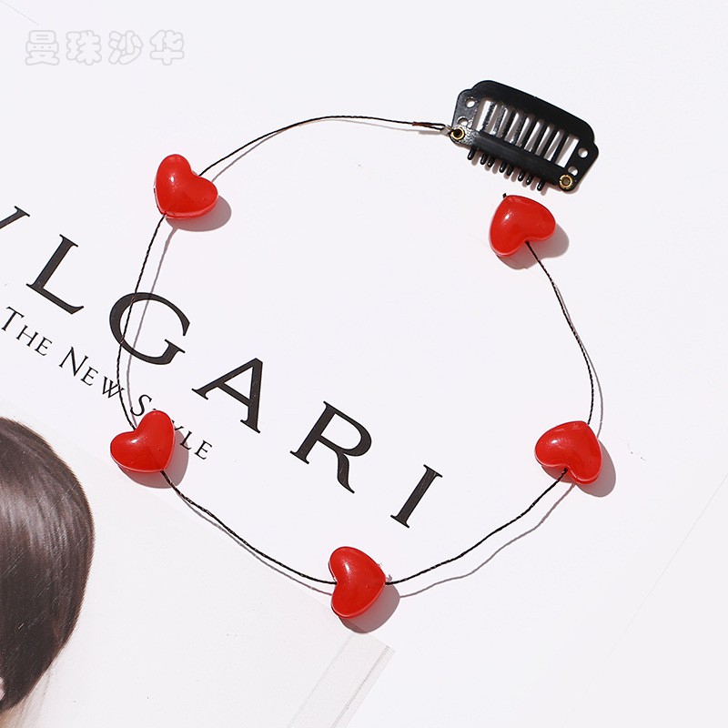 กิ๊บหัวใจ กิ๊บดอกไม้ สไตล์เกาหลี น่ารักมาก ถูกสุดๆ