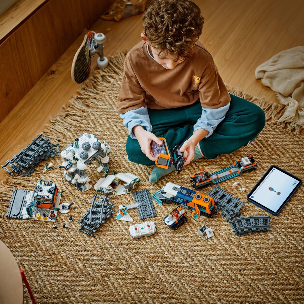 เลโก้ LEGO City 60470 Explorers’ Arctic Polar Express Train