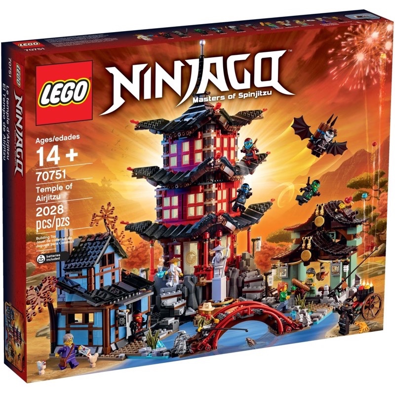 LEGO Ninjago 70751 Temple of Airjitzu (กล่องไม่สวย-Minor Damaged Box)