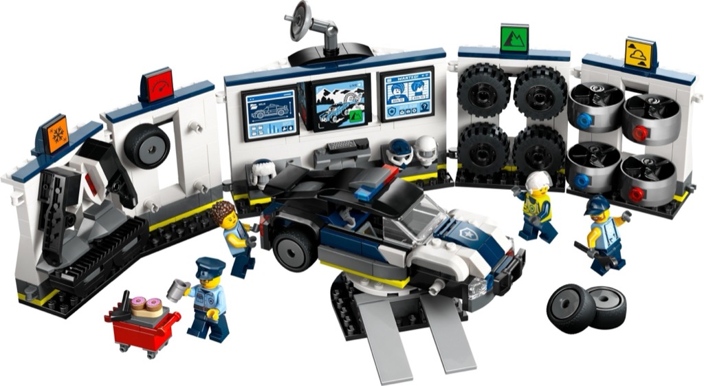 เลโก้ LEGO City 60457 Custom Police Car Garage