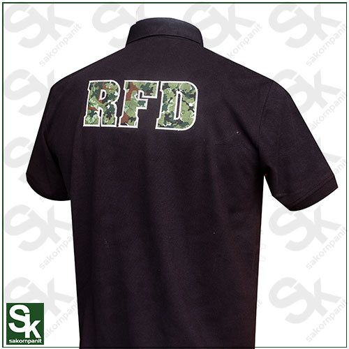โปโลดำ ปักหลัง RFD(ลายพราง)