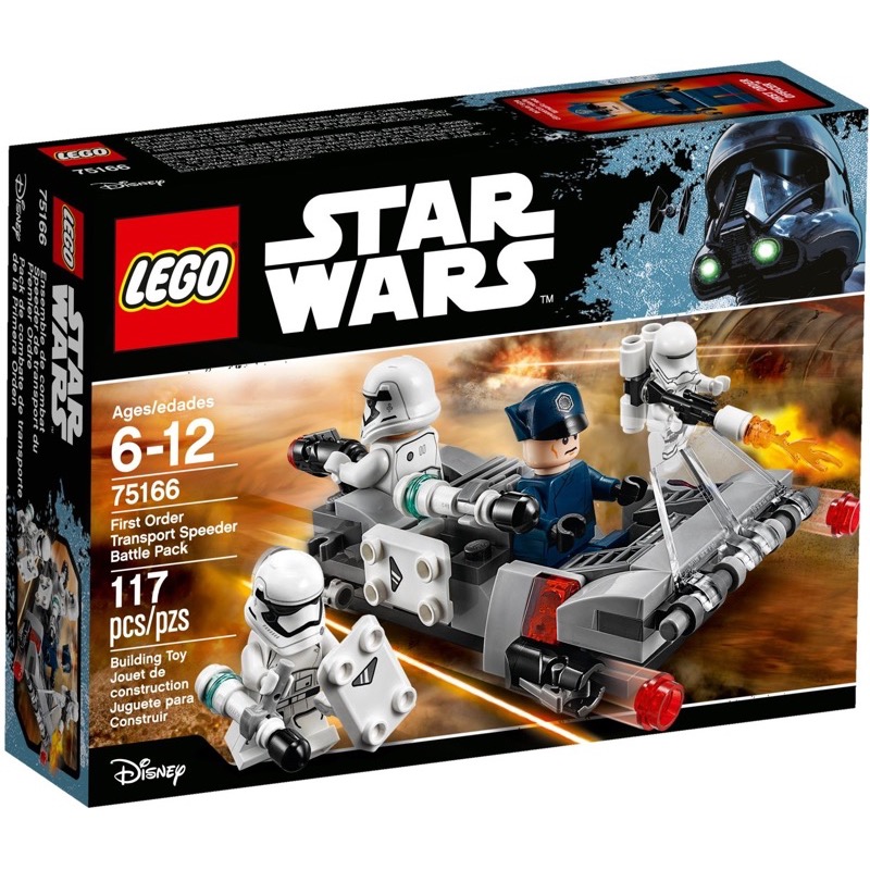 LEGO Star Wars 75166 First Order Transport Speeder Battle Pack (กล่องไม่สวย - Damaged Box)