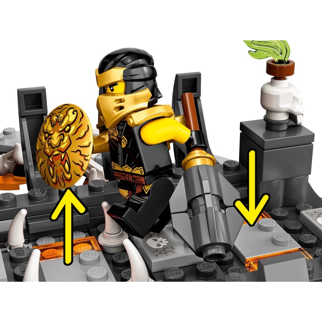 เลโก้ LEGO Ninjago 71722 Skull Sorcerer's Dungeons