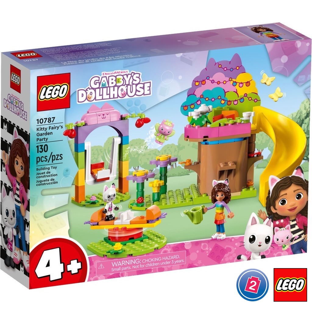 เลโก้ LEGO Gabby's Dollhouse 10787 Kitty Fairy's Garden Party