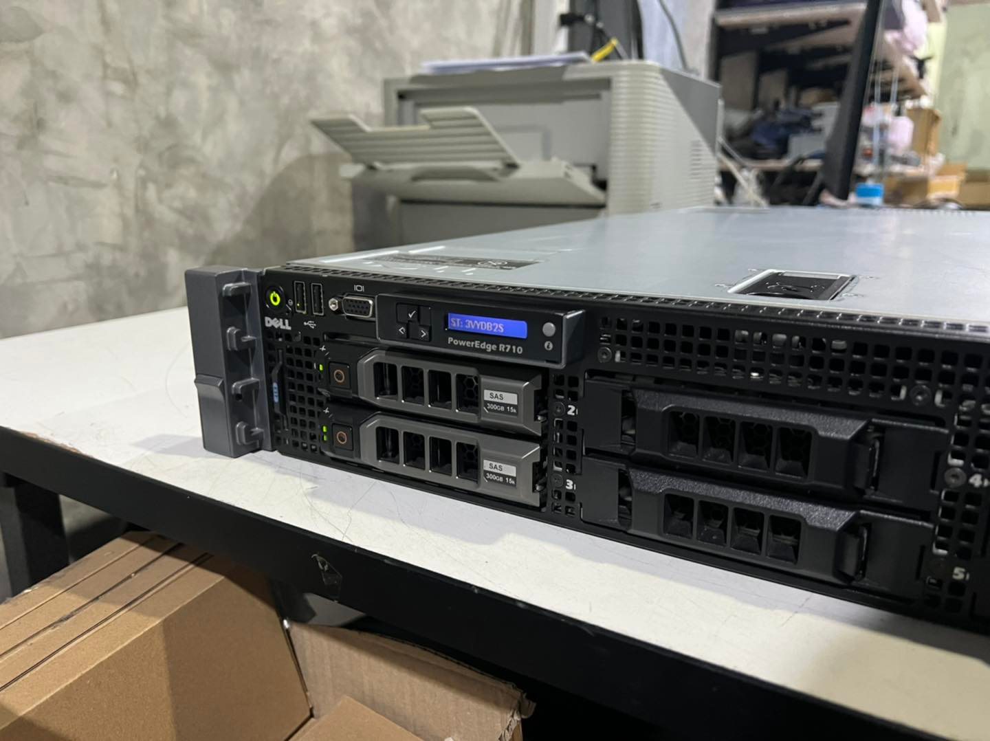 dell r710 2cpu server มือสองพร้อมใช้งาน