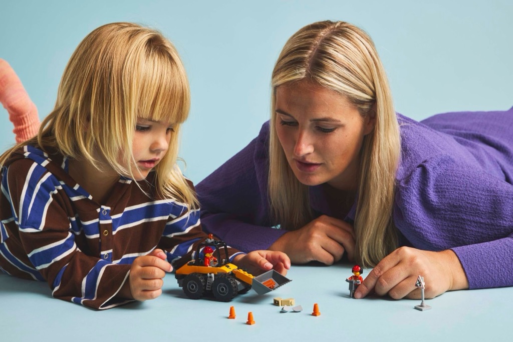 เลโก้ LEGO City 60450 Yellow Construction Wheel Loader