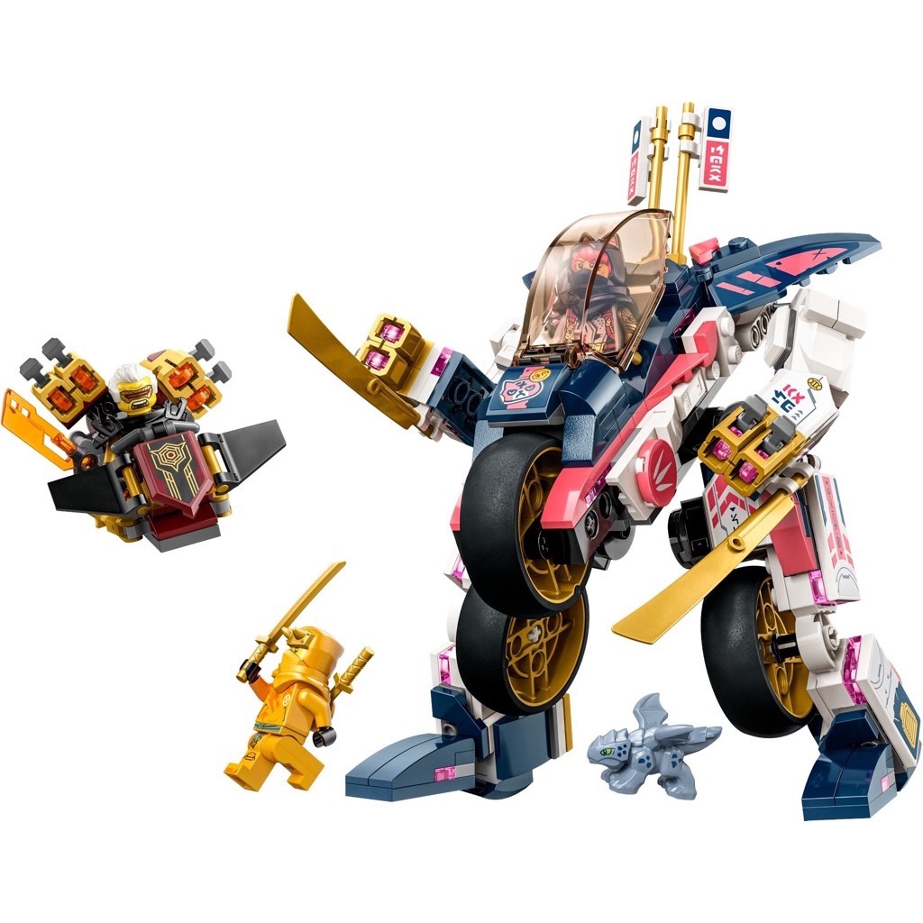 เลโก้ LEGO Ninjago 71792 Sora's Transforming Mech Bike Racer