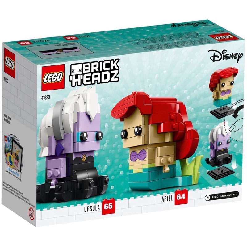 LEGO BrickHeadz 41623 Ariel & Ursula