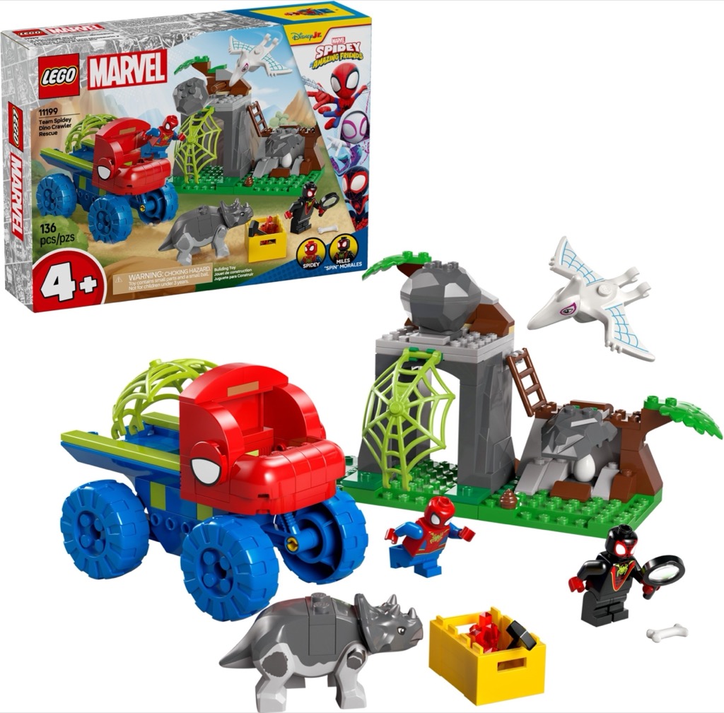 เลโก้ LEGO Super Heroes 11199 Team Spidey Dino Crawler Rescue