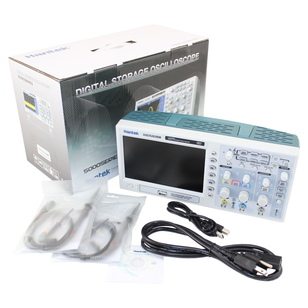 Hantek DSO5202BM Digital Ossilloscope 200Mhz