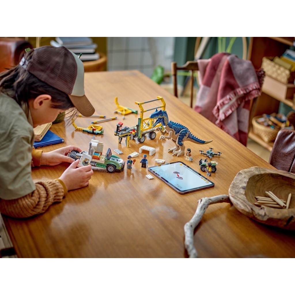 เลโก้ LEGO Jurassic World 76966 Dinosaur Missions: Allosaurus Transport Truck