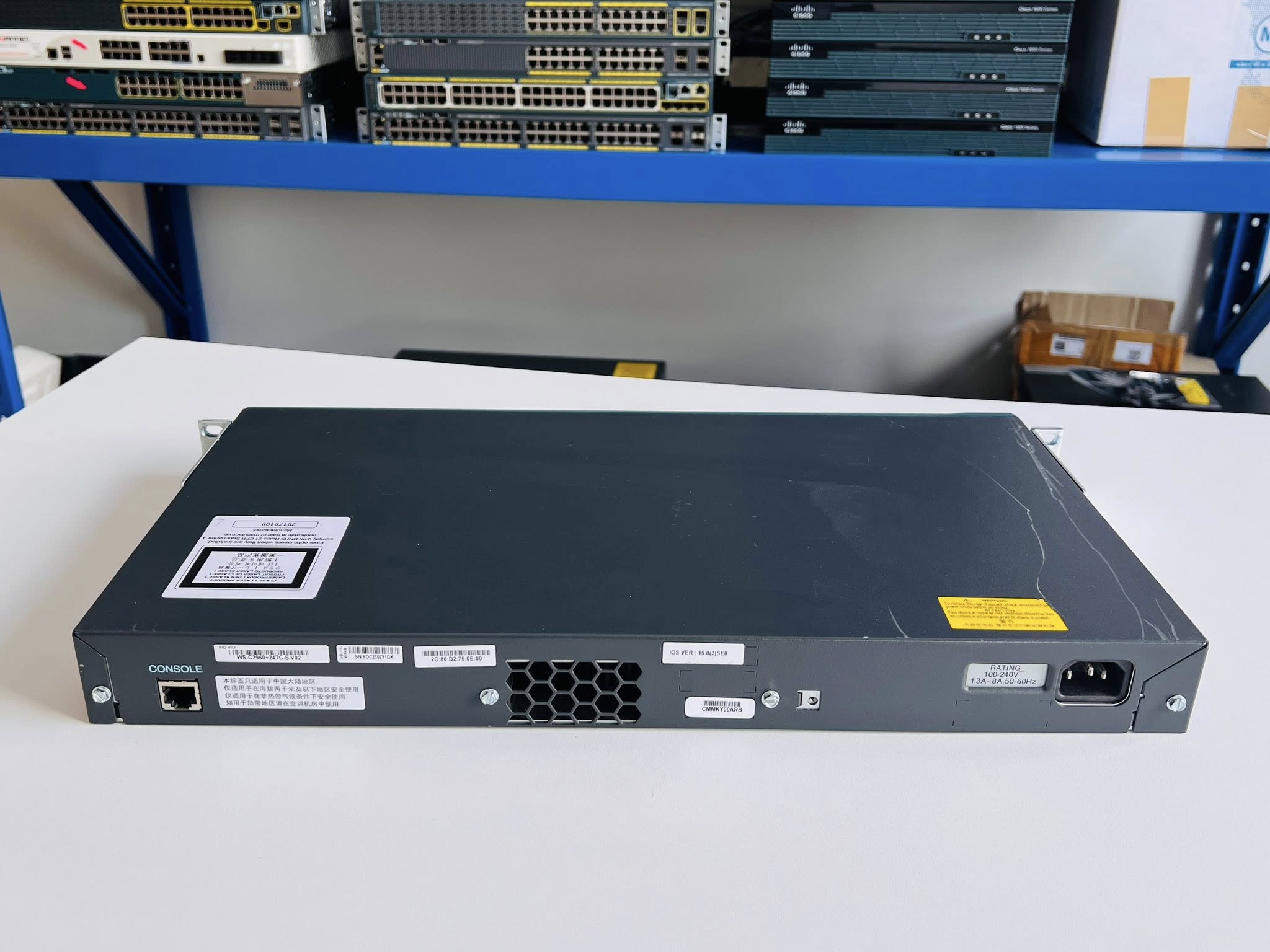 Switch Cisco 2960 Plus 24TC S สวิทซิสโก้มือสองพร้อมใช้งาน
