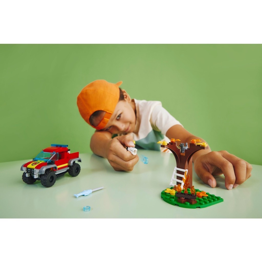 เลโก้ LEGO City 60393 4x4 Fire Truck Rescue