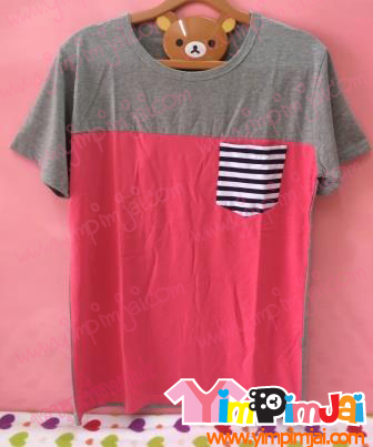 เสื้อคู่ คู่รัก สีชมพู