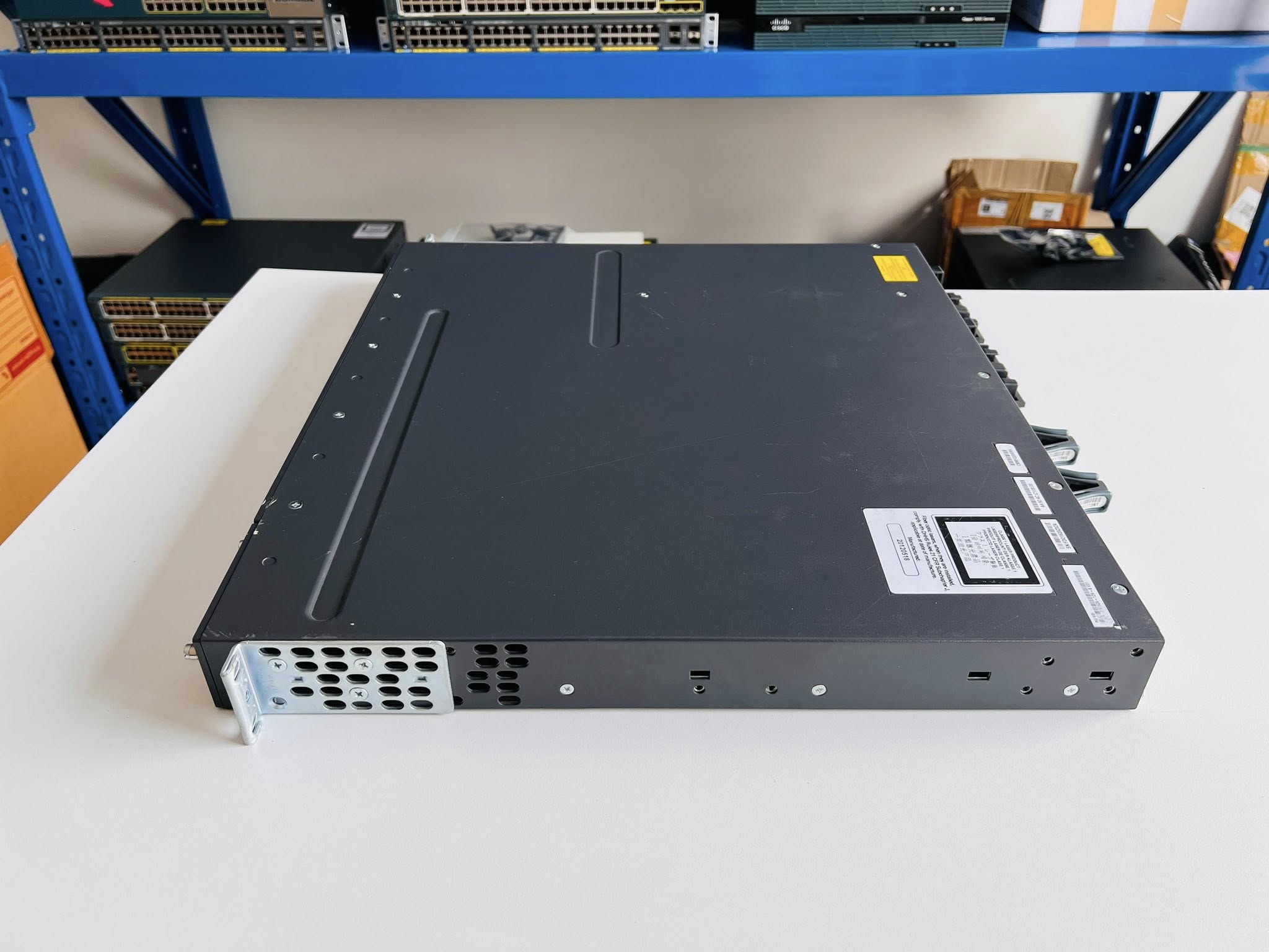 Switch Cisco 3750X 12port SFP Gigabit layer 3 สวิทซิสโก้มือสองพร้อมใช้งาน