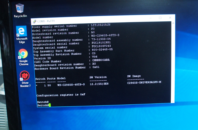 Cisco 2960S-48TS-S 10/100/1000 มือ 2 พร้อมใช้งาน